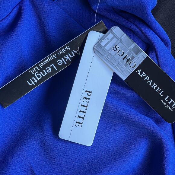 SOHO Apparel Pants Womens Plus XL Petite Ankle Length Stretch Dressy Trousers - Picture 5 of 11